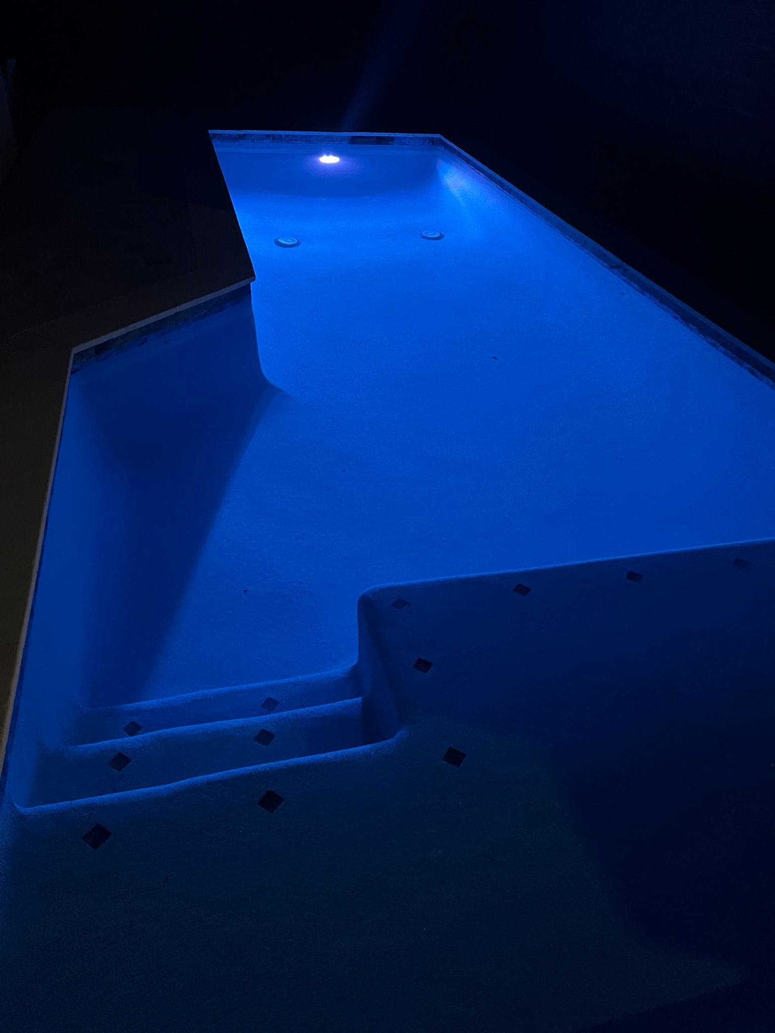 New pool construction, real project